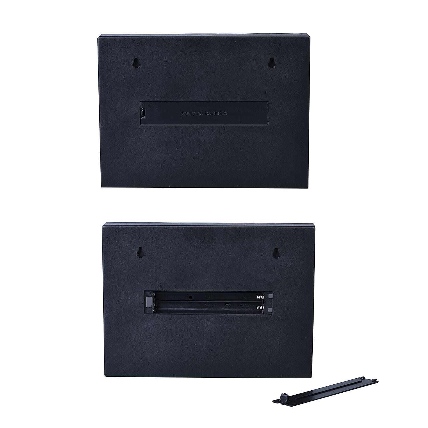 DIY  Cinematic LED Light Box (Size 30x22x4 Cm) - Black - White - (Requires 6AA Batteries - Not Incld)