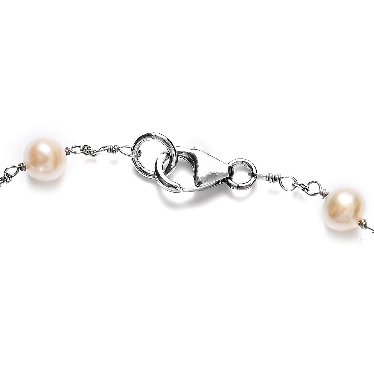 Freshwater Pearl Bracelet (Size 7.5) inSterling Silver