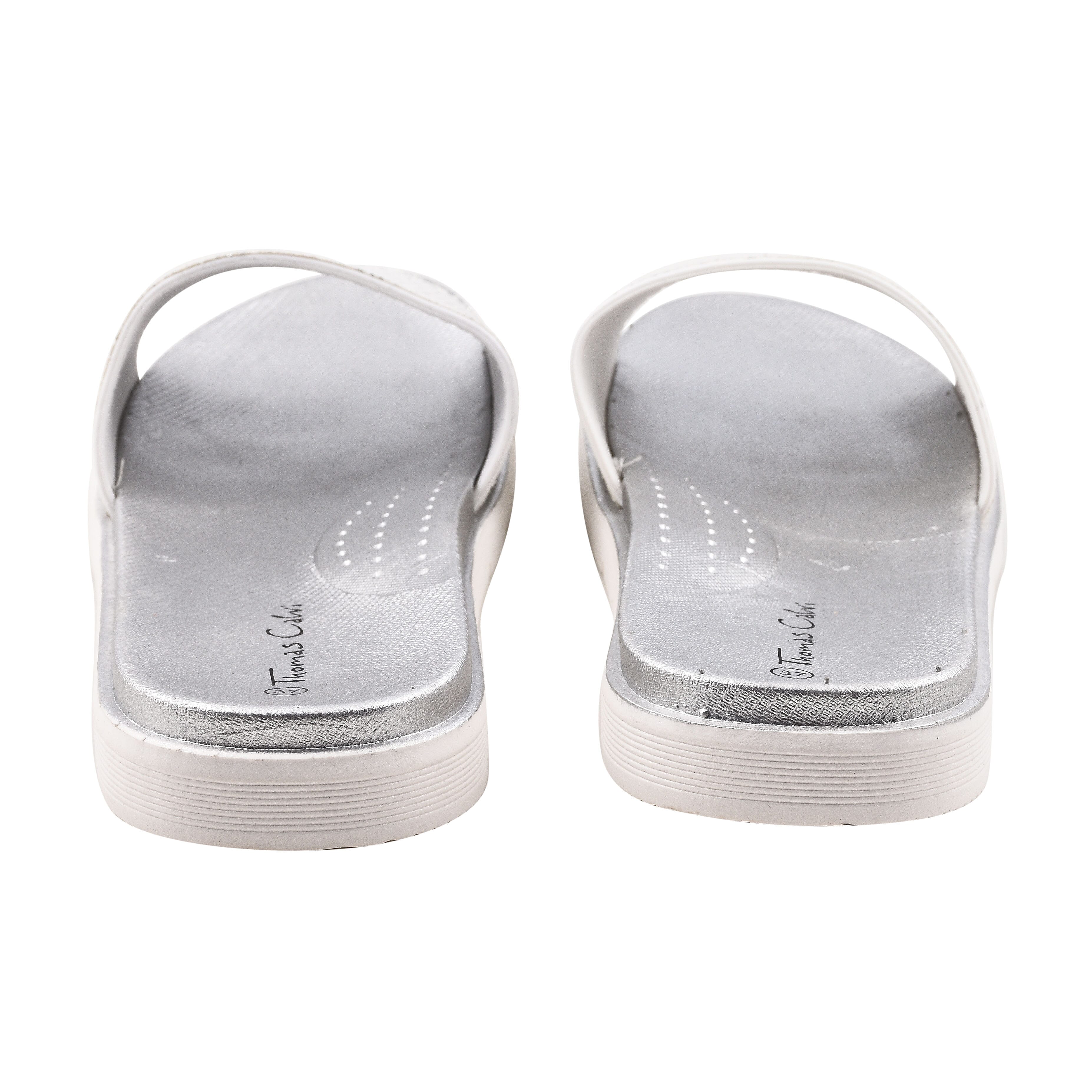 Thomas Calvi Slider Flip Flops in Golden Colour (Size 4)