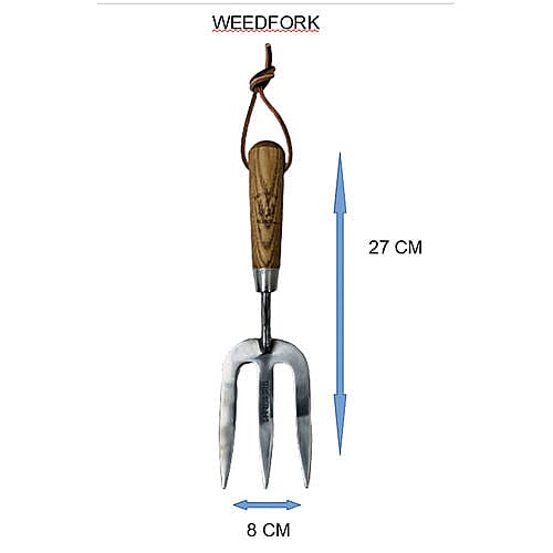 Jardin de France Set of Three Gardening Tools in Stainless Steel