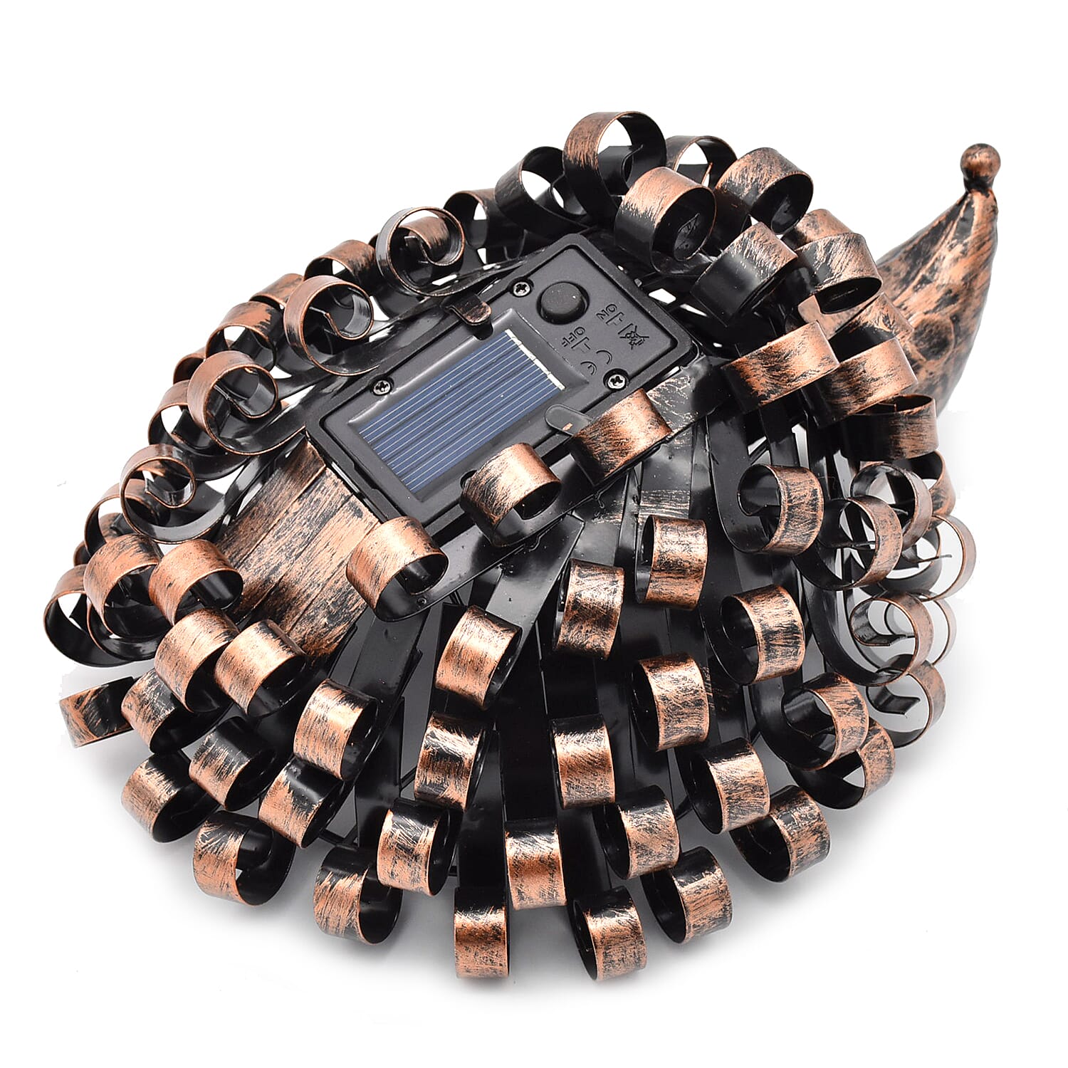 Rolson Solar Powered Colour Changing Hedgehog Light (27x16cm)