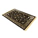 Traditional Persian Pattern Carpet (Size 120x180 Cm) - Black