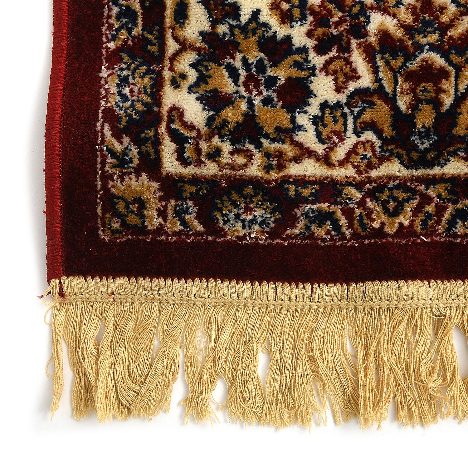 Traditional Persian Pattern Carpet (Size 120x180 Cm) - Gold & Navy