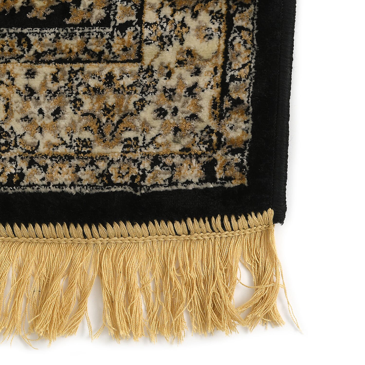 Traditional Persian Pattern Carpet - Black