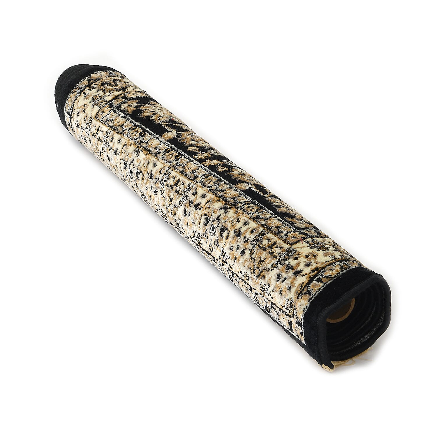 Traditional Persian Pattern Carpet - Black