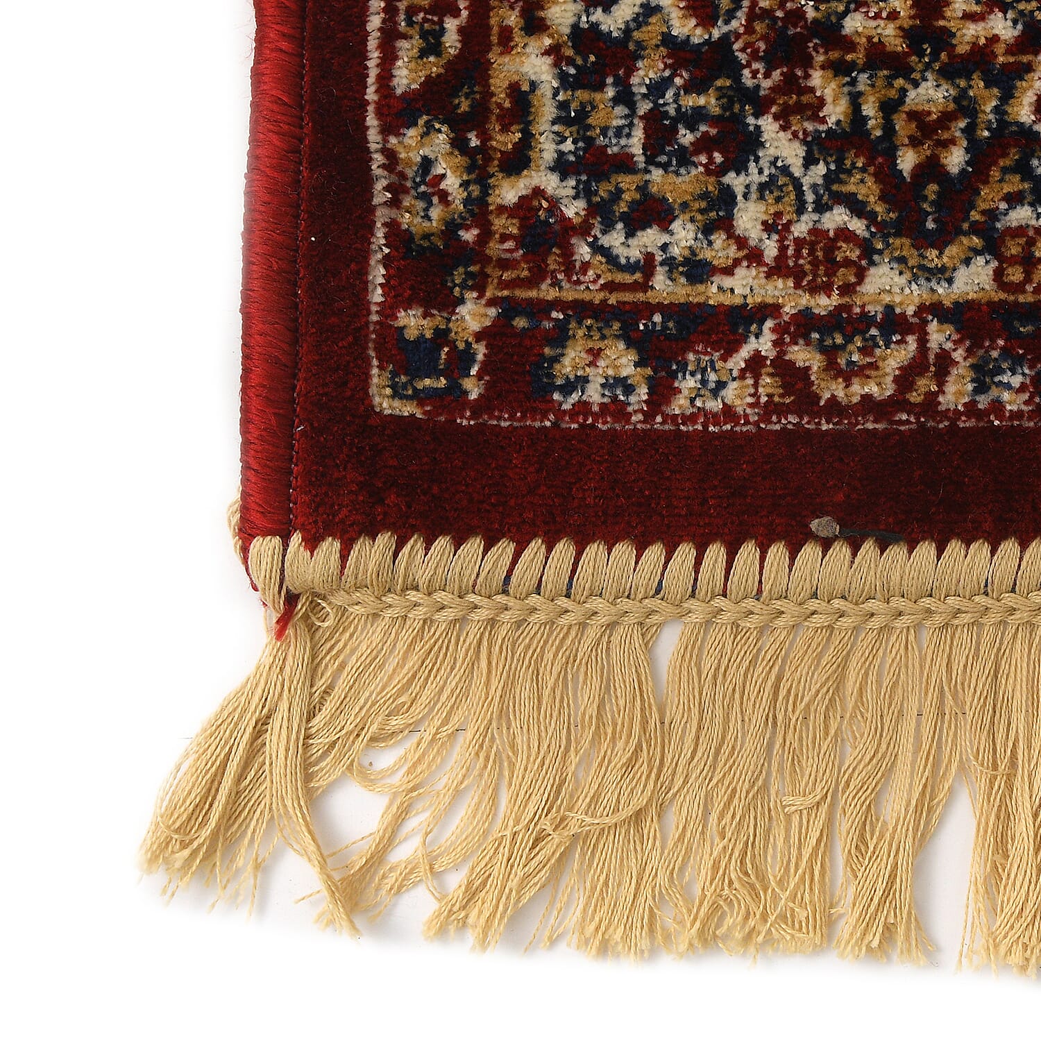 Traditional Persian Pattern Carpet (Size 66x180 Cm) - Red & Gold