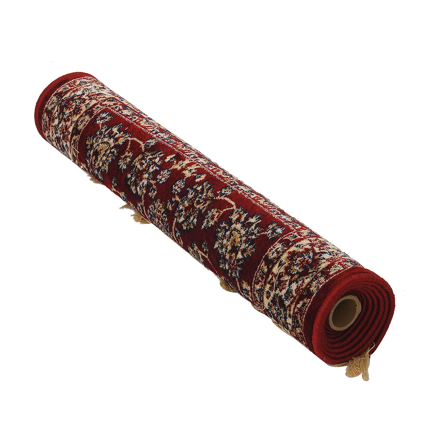 Traditional Persian Pattern Carpet (Size 66x180 Cm) - Red & Gold