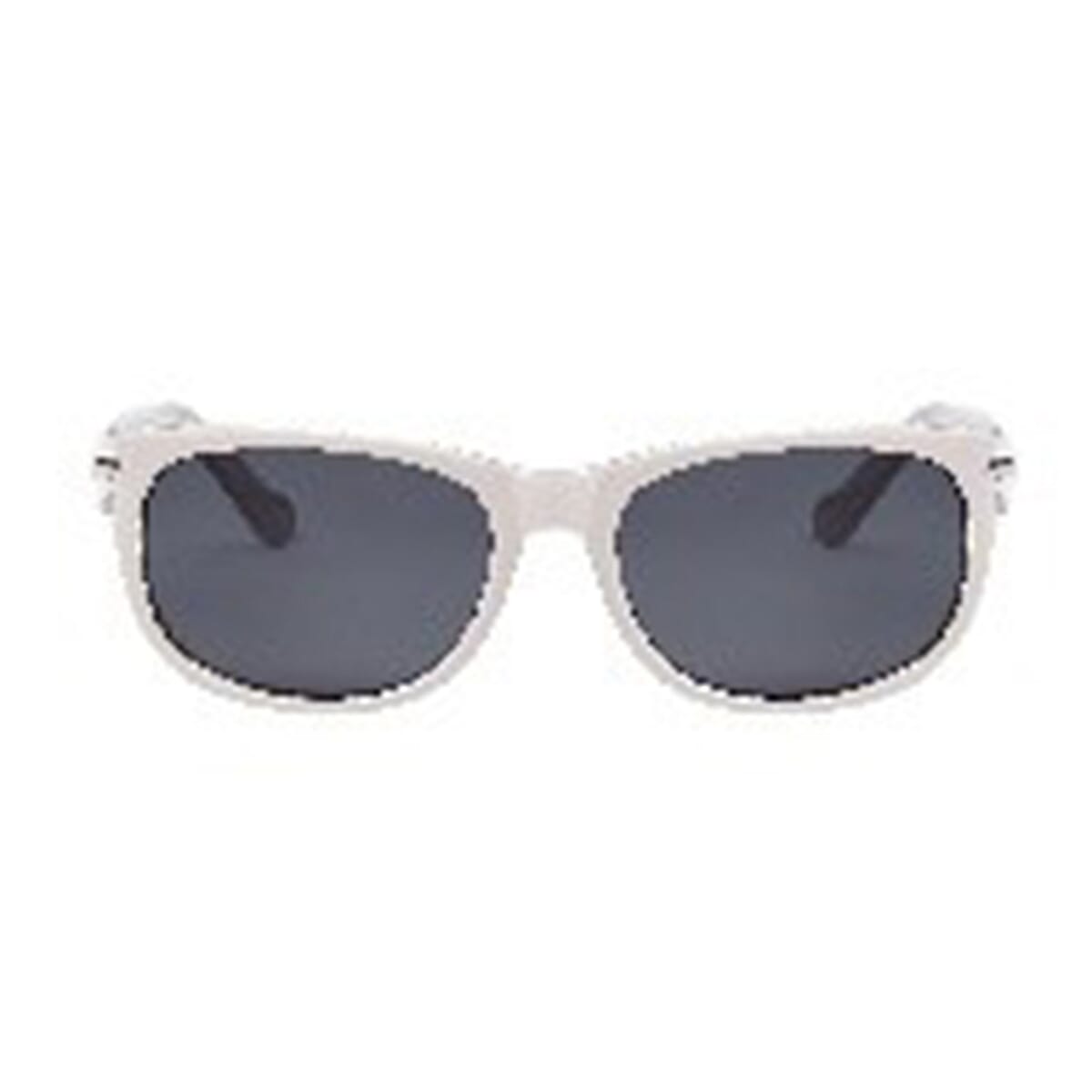 Loopies Wayfarer Polarized Folding Sunglasses in  French Grey & Transparent