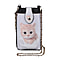 lifestyle Color Beige Dog pattern size/Profile cell phone bag wall (exterior) Semi-PU Lining (interior)