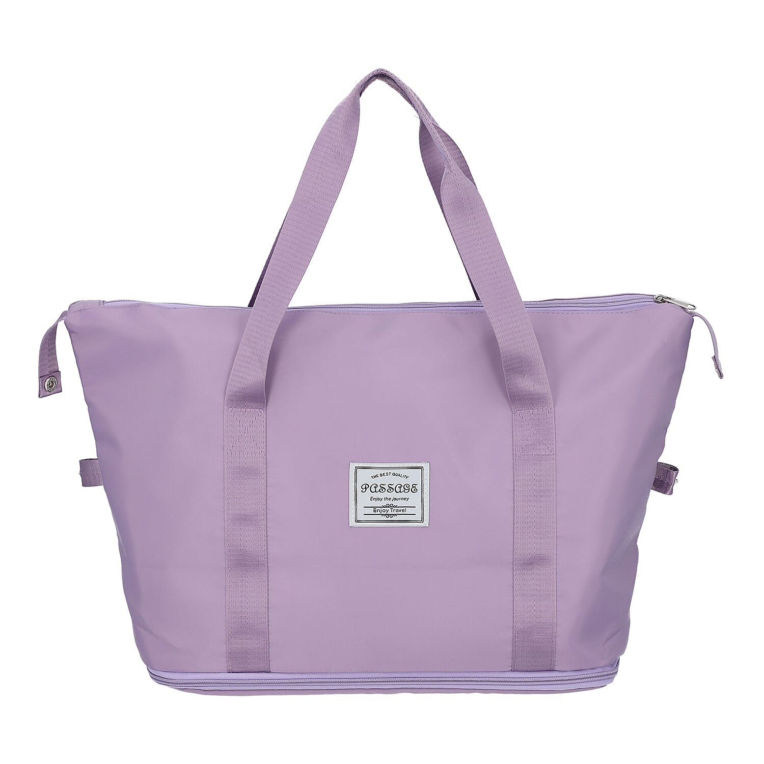 Passage Travel Bag with Zipper Closure and Handle Drop (Size 56x40x20x35 Cm) - Purple