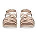 CAPRICE Leather Flat Sandal (Size 3.5) - Beach