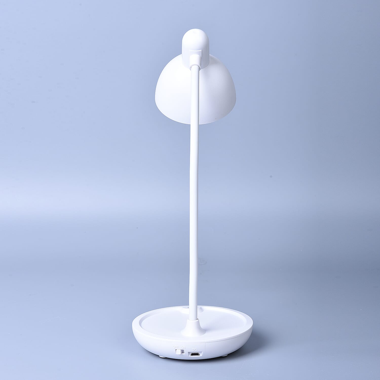 Portable Touch Control Rechargable LED Table Lamp (Size 34x12Cm) - White