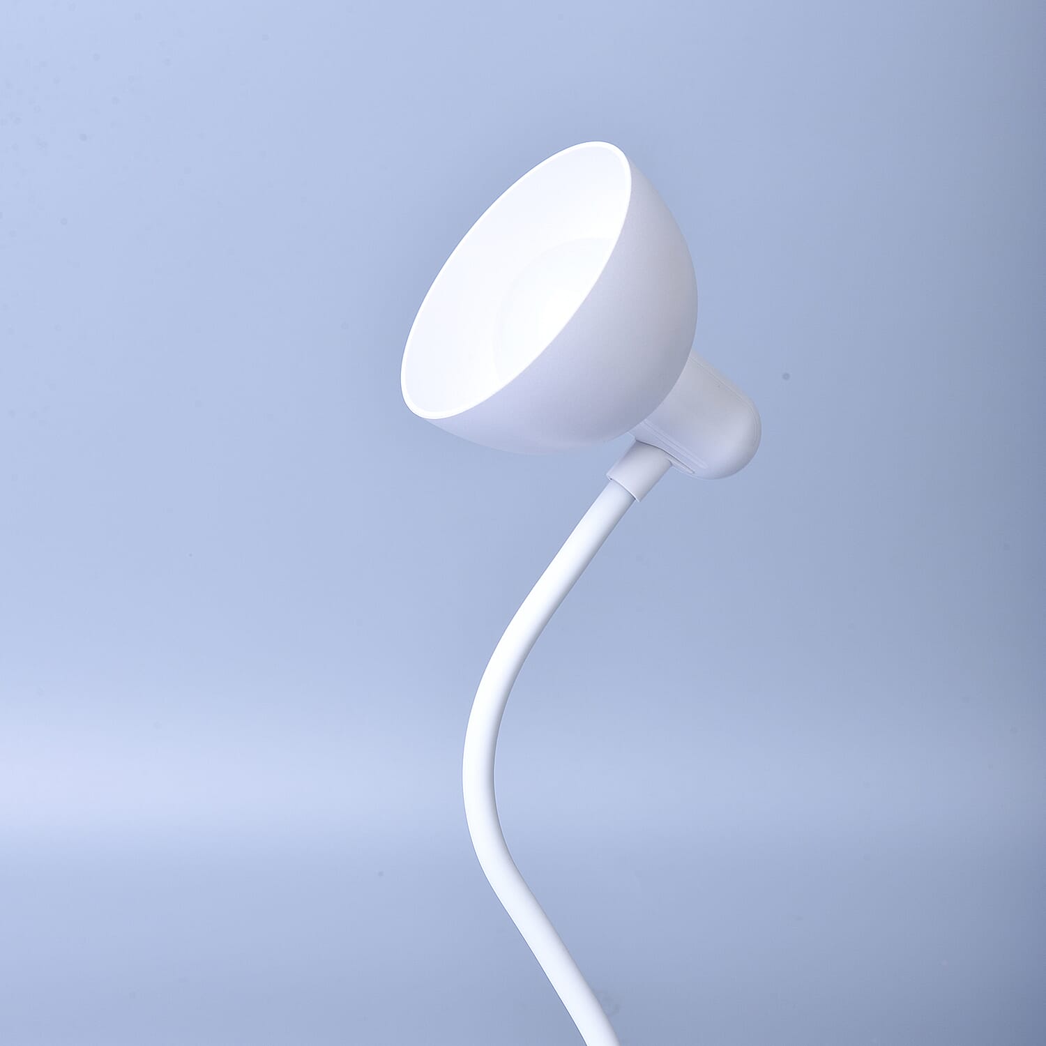 Portable Touch Control Rechargable LED Table Lamp (Size 34x12Cm) - White