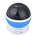 360 Degree Rotating Galaxy Light Projector Light with Music- Blue