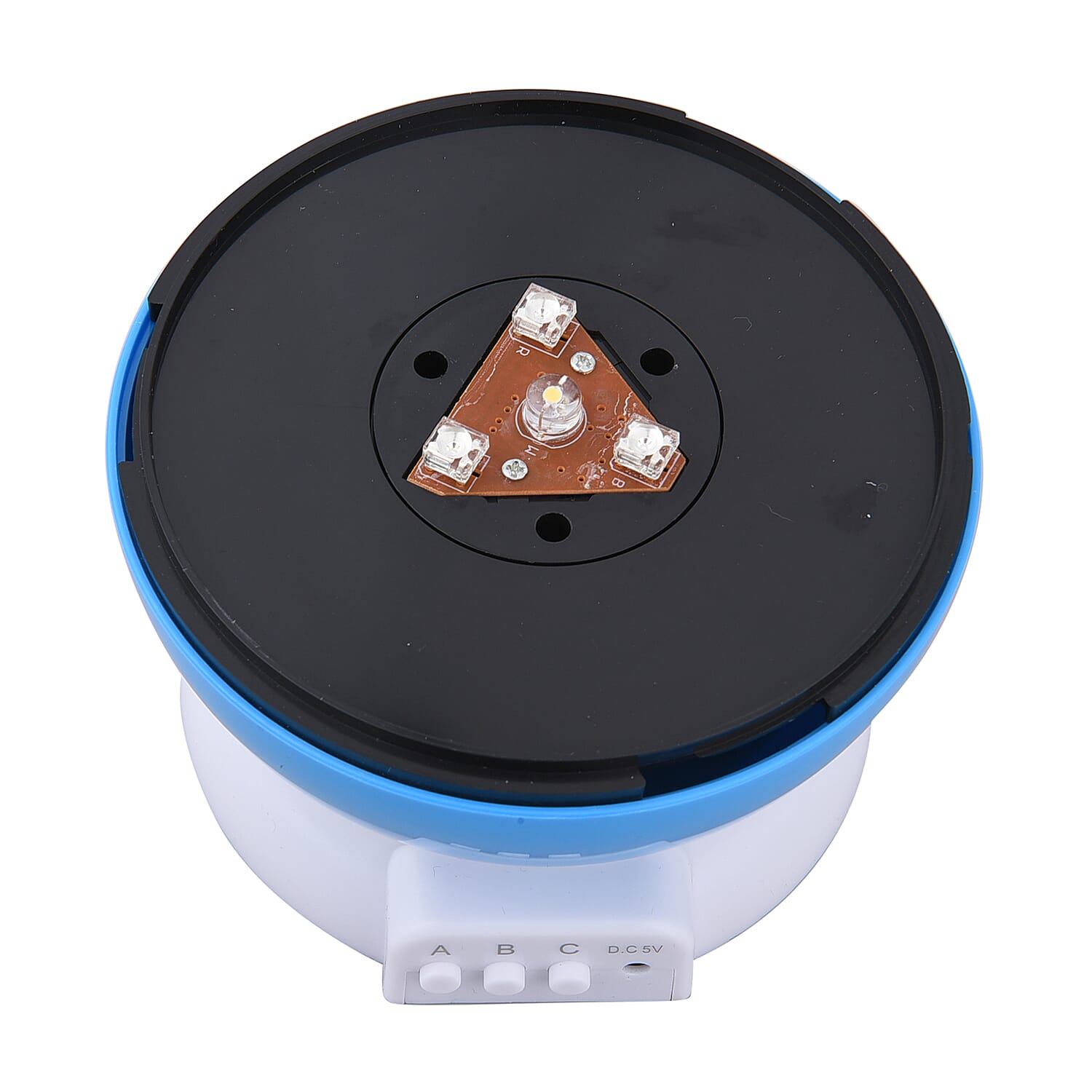 360 Degree Rotating Galaxy Light Projector Light with Music- Blue