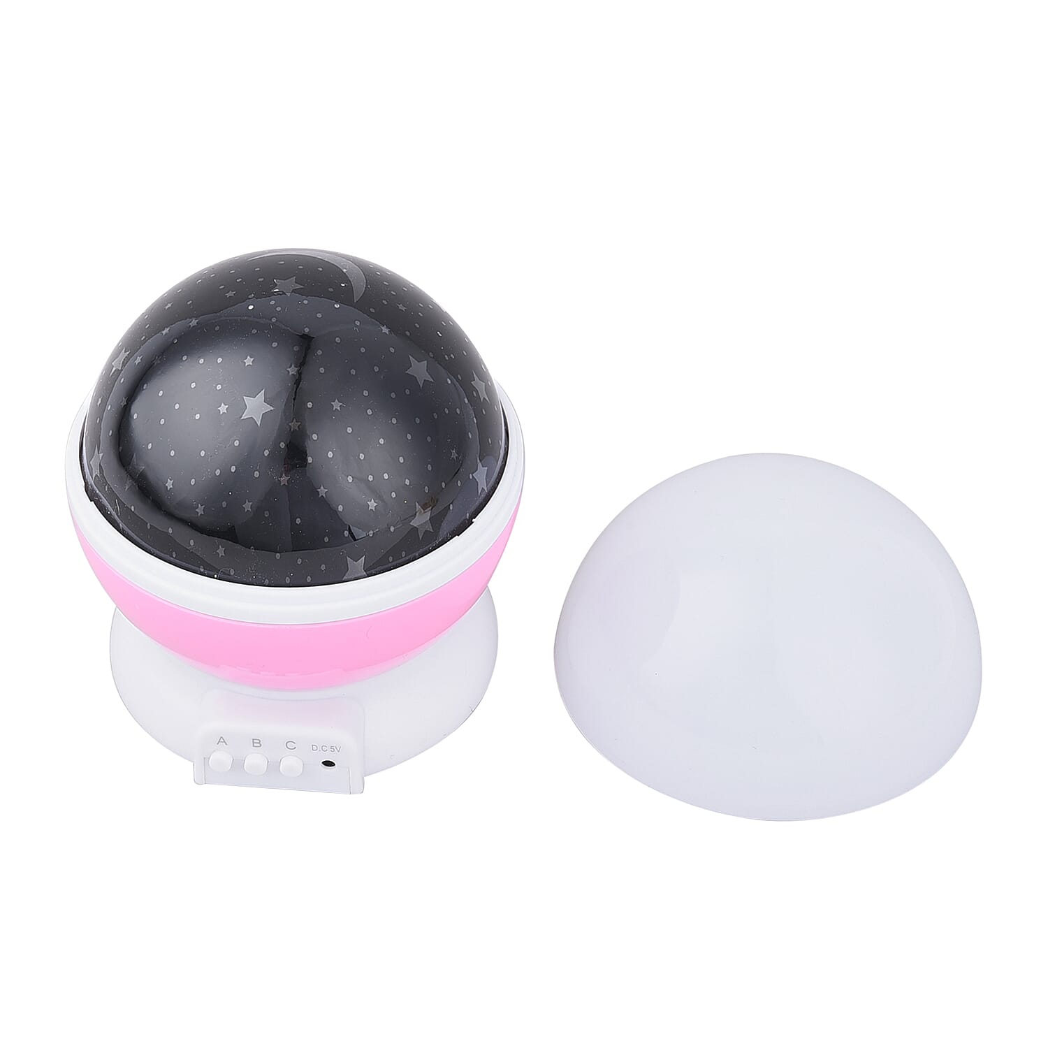 360 Degree Rotating Galaxy Projector Light Lamp - Pink