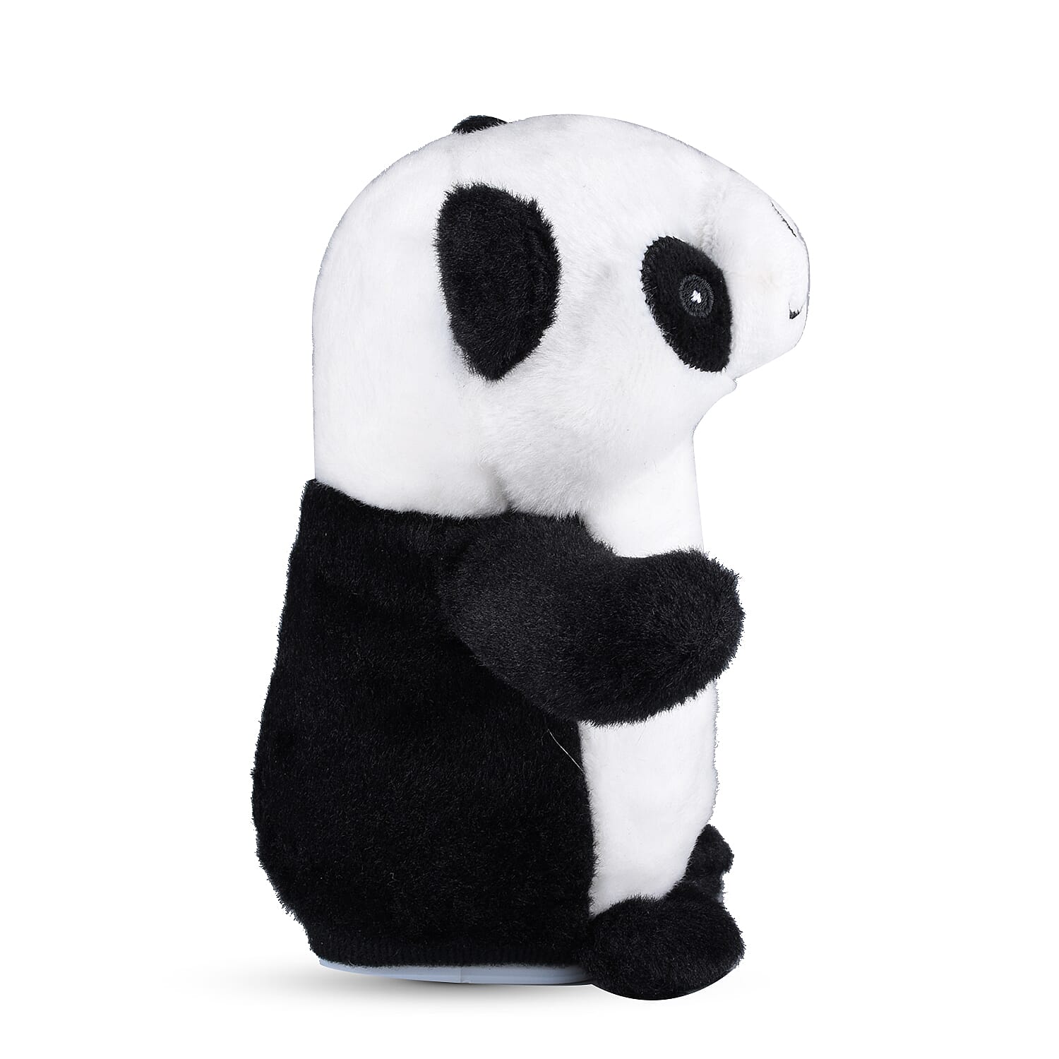 Funny Talking Panda Plush Toy (Size 15X6 Cm) - White & Black
