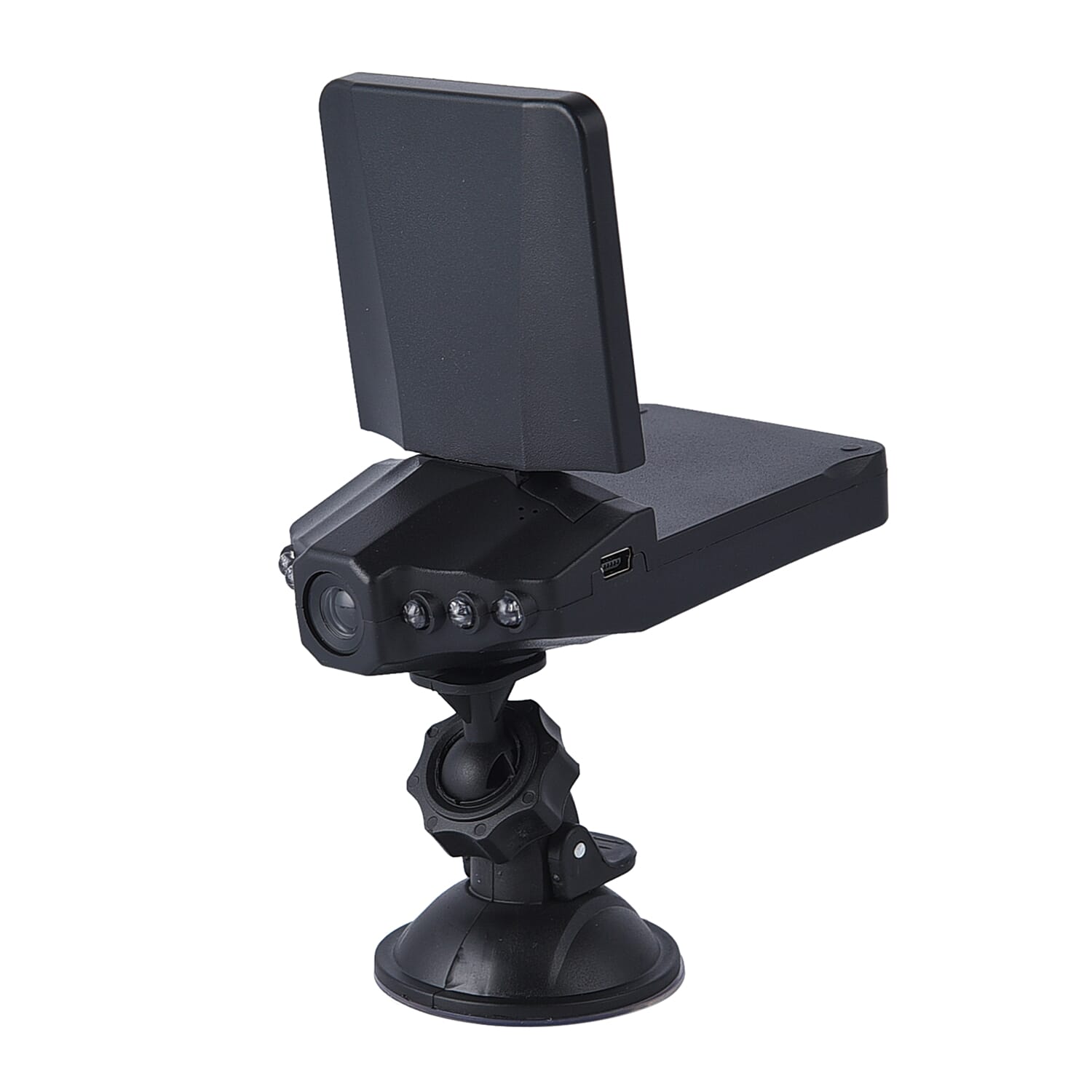 Dashcam Plus (With 8G Memory Card,Battery 1050mAh (Size 10x6 Cm) - Black