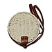 Handmade Light Summer Bag with Adjustable Shoulder Strap and Magnetic Clasp Opening (Size 18x18x7 Cm) - Beige