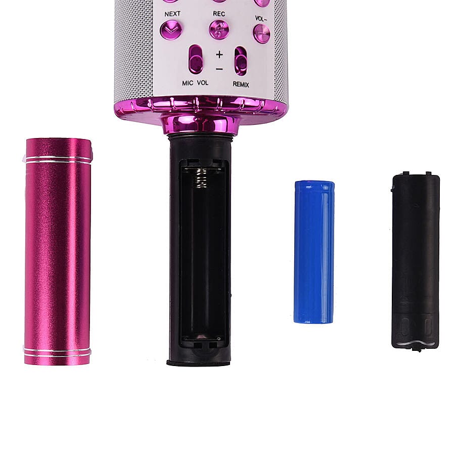 Smart Karaoke Mic with Multi Features in Black Colour