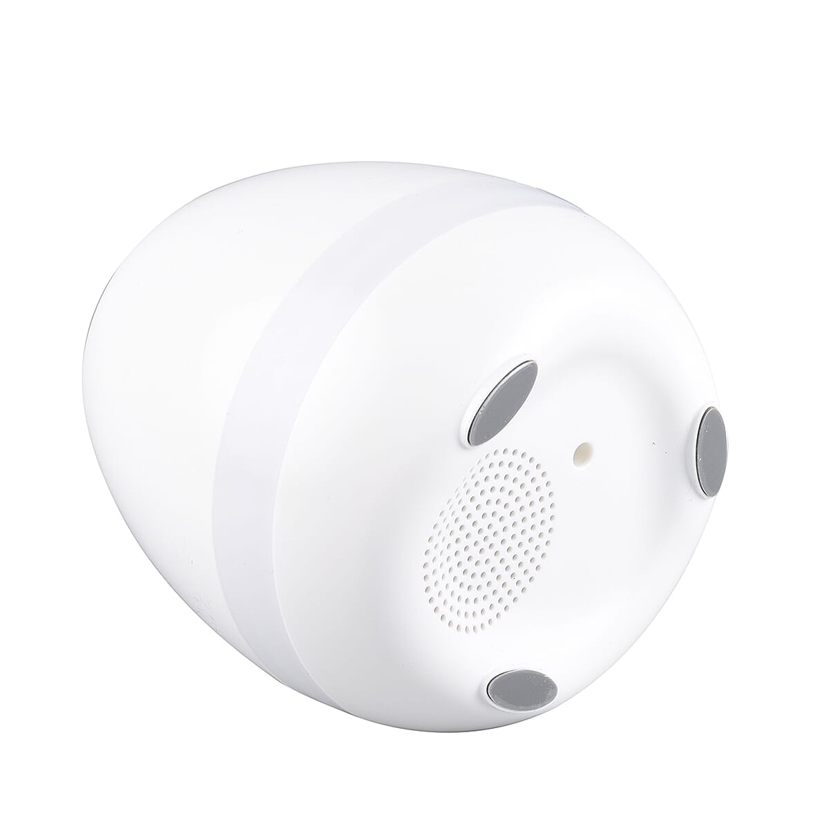 Smart Music Touch Flower Pot LED Light USB Bluetooth Speaker - White