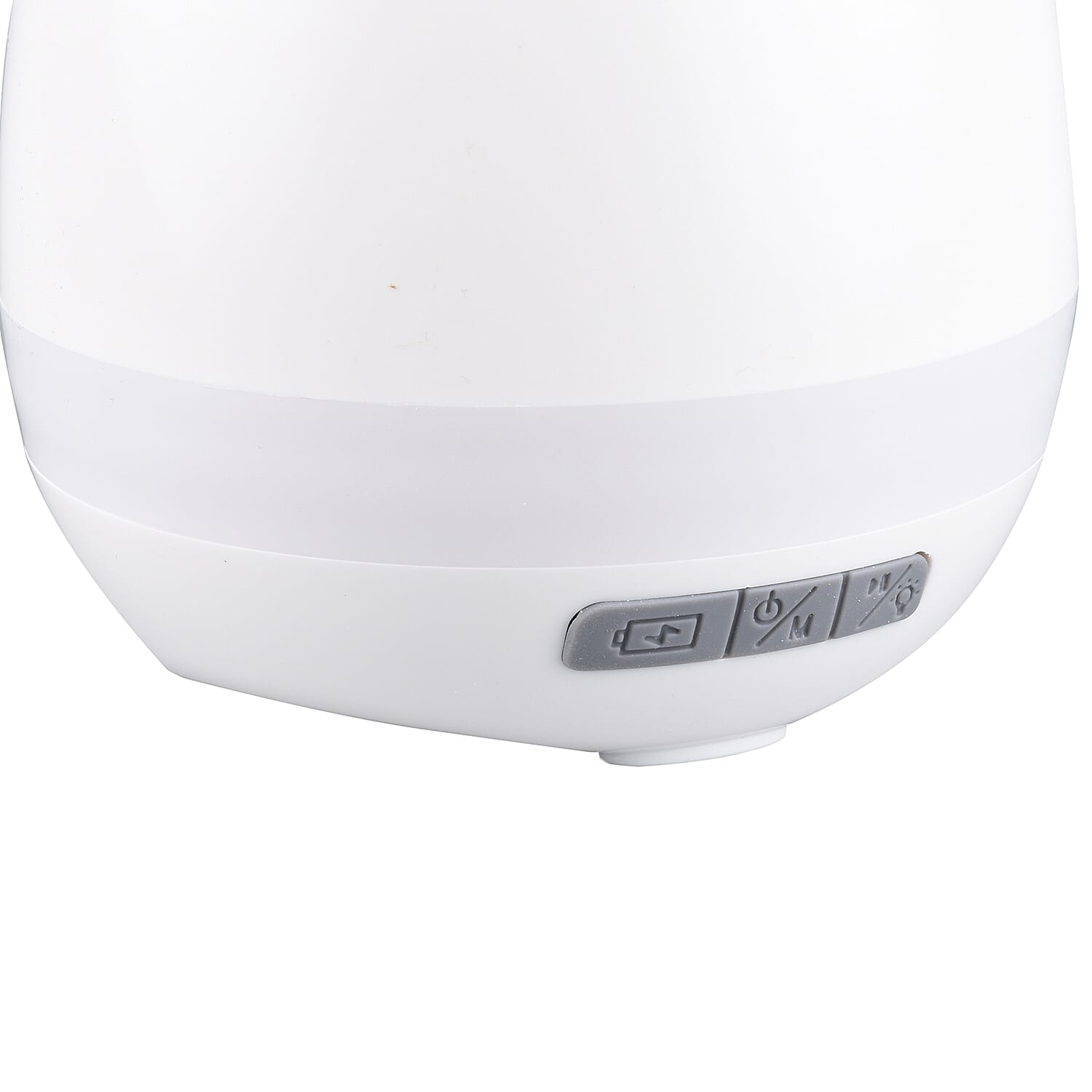 Smart Music Touch Flower Pot LED Light USB Bluetooth Speaker - White