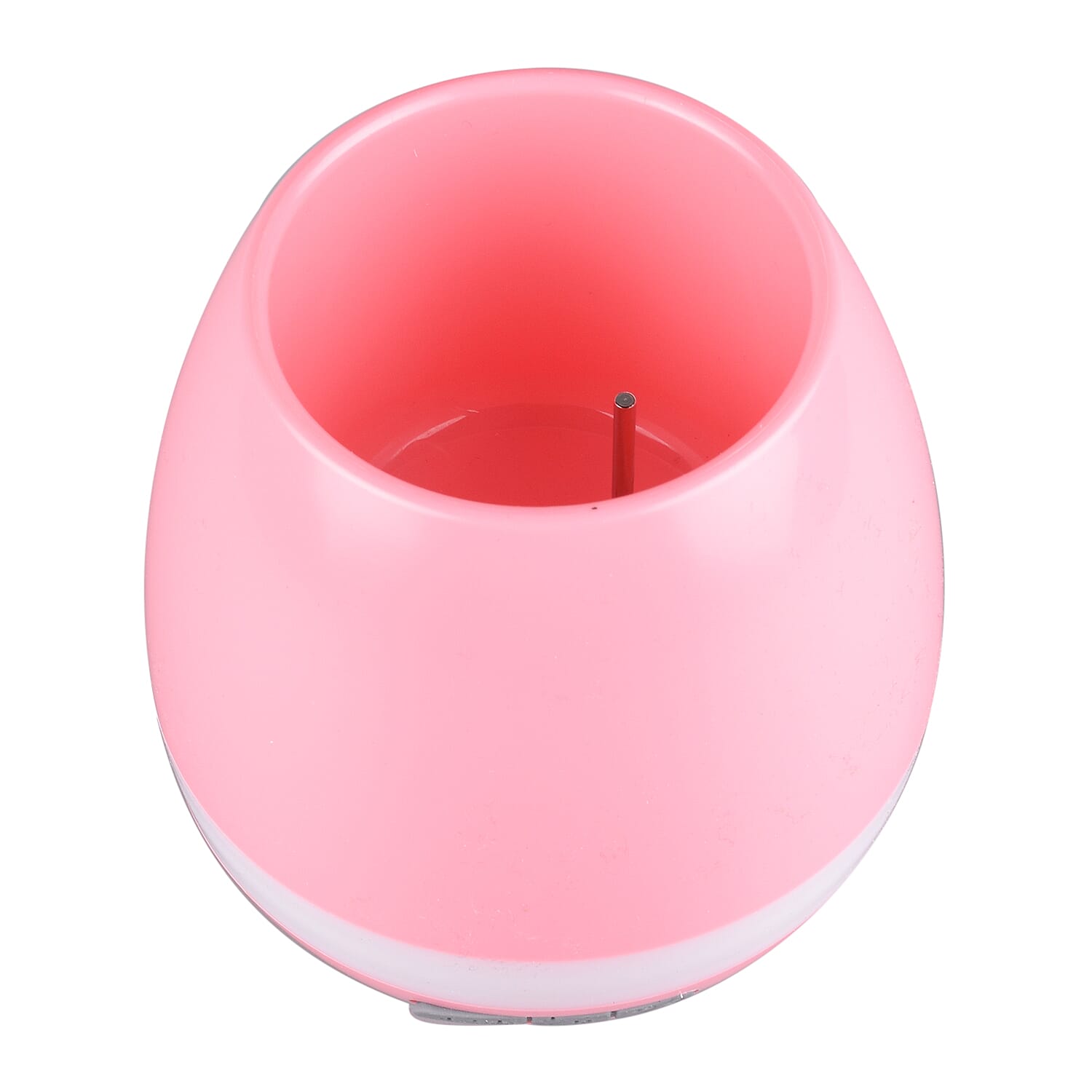 Smart Music Touch Flower Pot LED Light USB Bluetooth Speaker - Pink