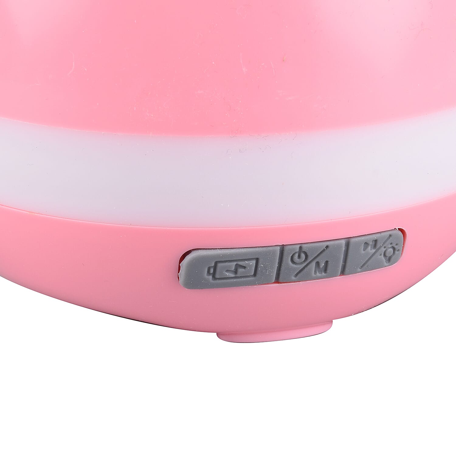 Smart Music Touch Flower Pot LED Light USB Bluetooth Speaker - Pink