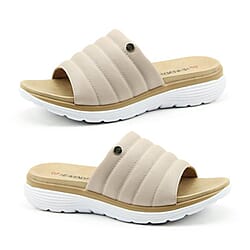 Heavenly Feet Spring Lightweight Sandals - Beige