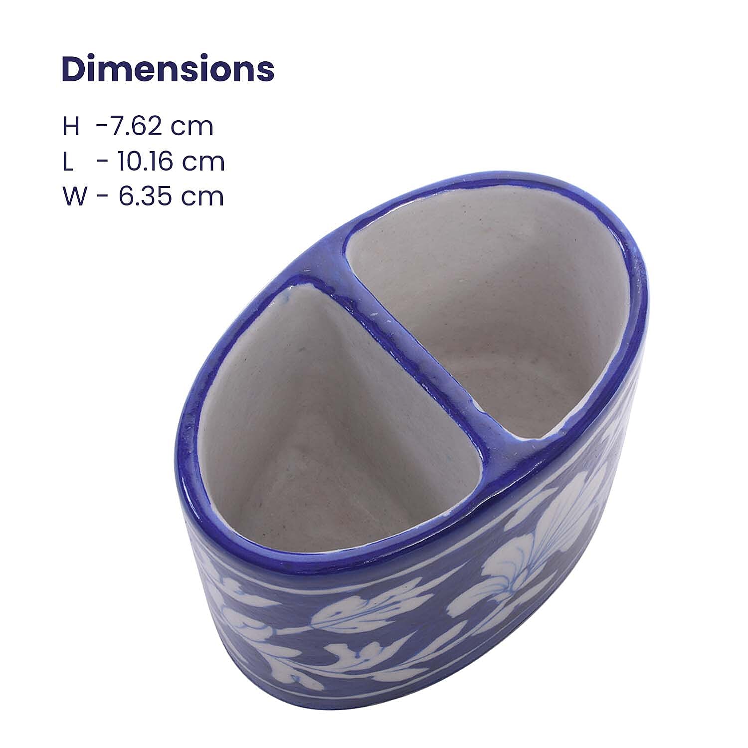 Jaipur Blue - Multipurpose Floral Pattern Holder