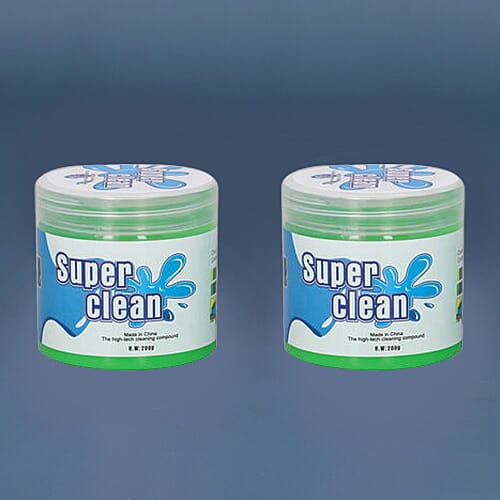 Set of 2 - Cleaner Gel in Green (200g each)