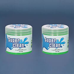 Set of 2 - Cleaner Gel in Green (200g each)