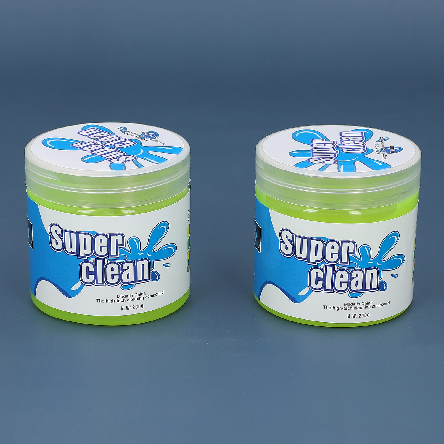Set of 2 - Cleaner Gel in Yellow (200g each)