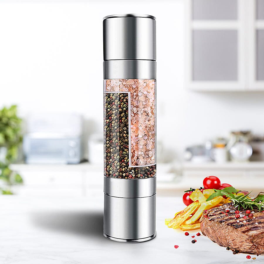 2 in 1 Storage and Manual Grinder (Size 22x5 cm)