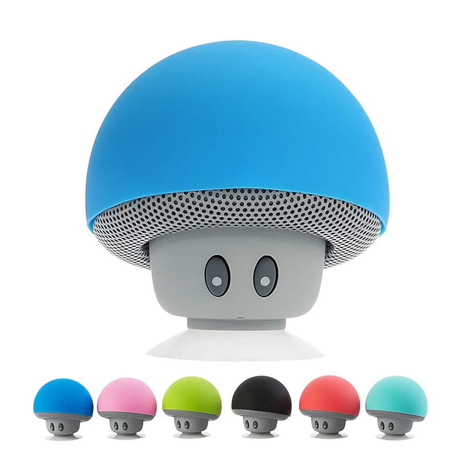 Multifunction Mushroom Shaped 5.0 Mini Wireless Speaker - Blue