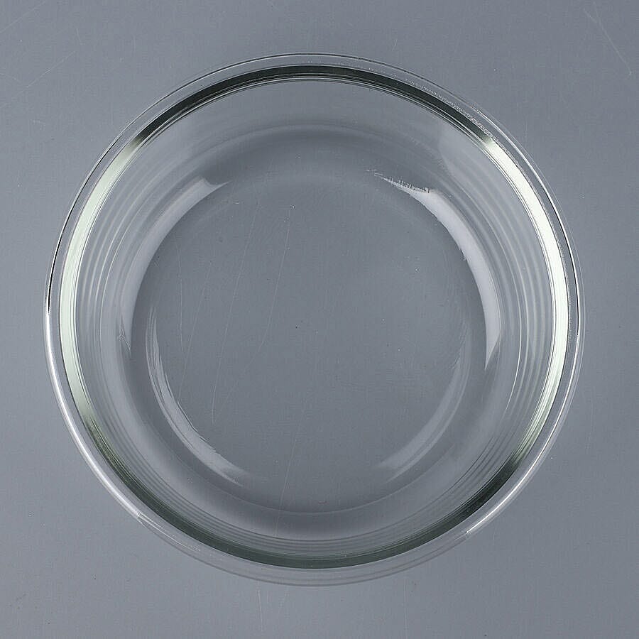 Set of 3 Glass Preservation Round Shape Box Size:13.5x6cm, 15x6.5cm, 17.5x7.3cm) - Green