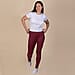 Aura Boutique Super Soft Leggings - Wine