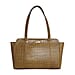 ASSOTS LONDON Judith Genuine Croc Leather Fully Lined Shoulder Bag (Size 32x7x23cm) - Ochre