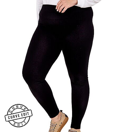 NOVA of London Curve Collection Super Soft High Waisted Leggings (Size 18-20)
