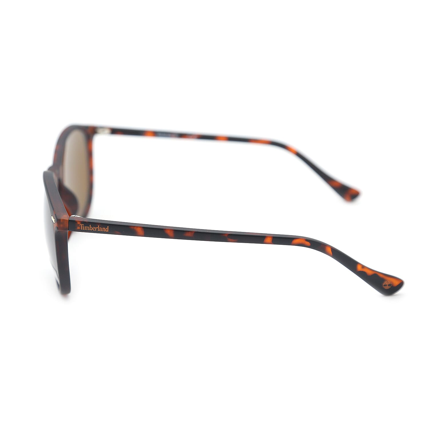 Timberland Retro Tortoise Sunglasses with Brown Lenses