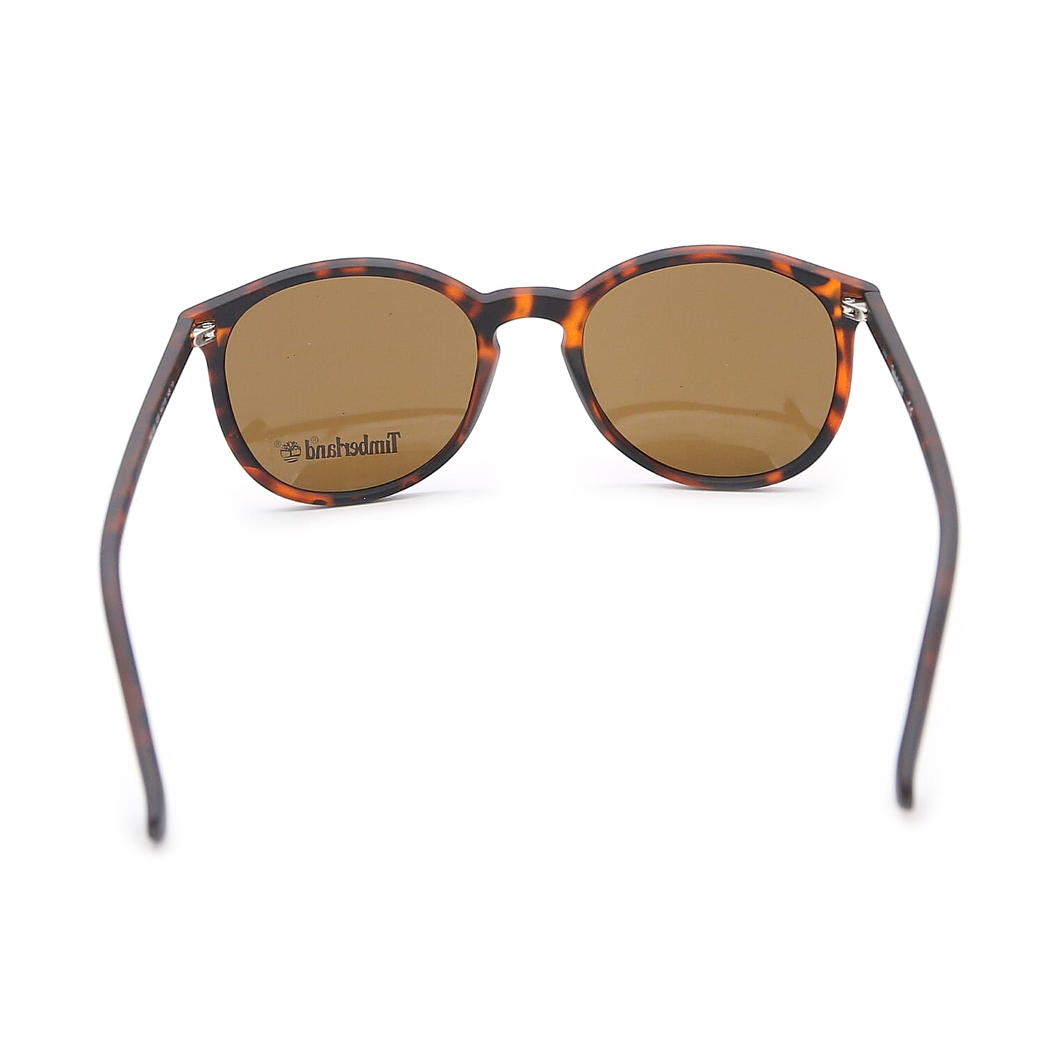 Timberland Retro Tortoise Sunglasses with Brown Lenses