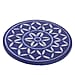 Hand Painted Ceramic Trivet - Blue
