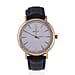 GANT White Dial Ladies Watch with Black Leather Strap