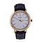 GANT White Dial Ladies Watch with Black Leather Strap