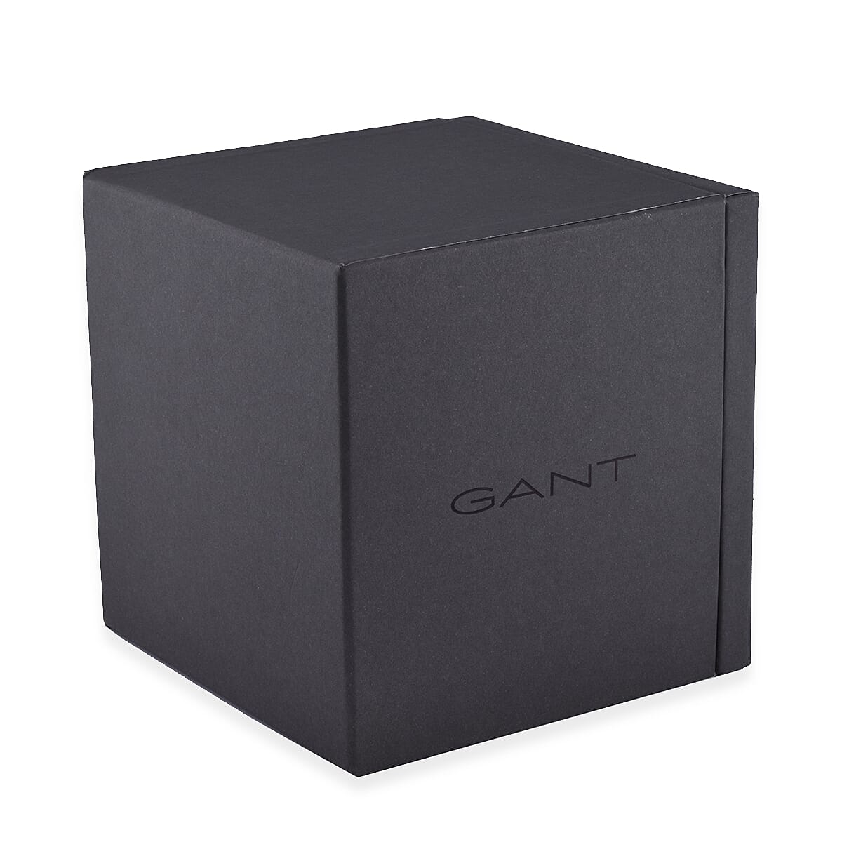 GANT White Dial Ladies Watch with Black Leather Strap