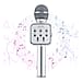 Wireless Rechargeable Karaoke Microphone with Bluetooth Speaker - Black