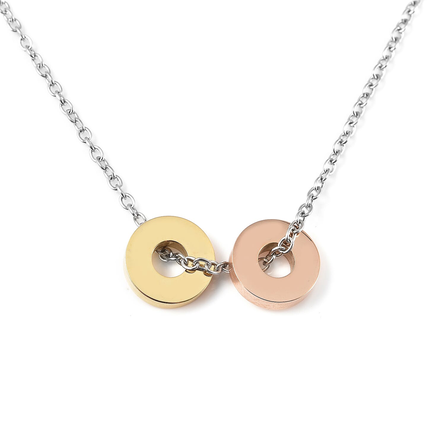 Necklace (Size - 20) in Rose Gold Tone