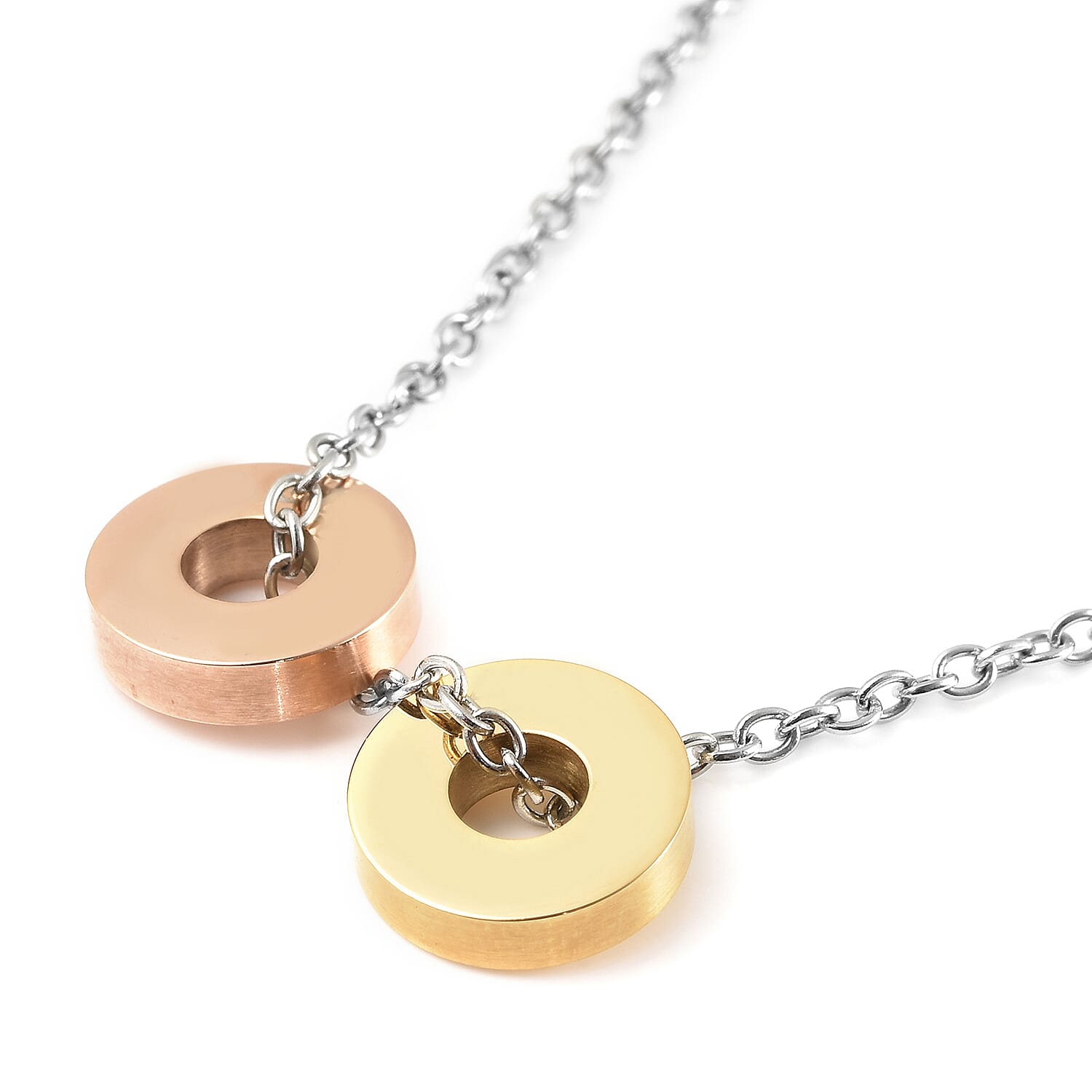 Necklace (Size - 20) in Rose Gold Tone