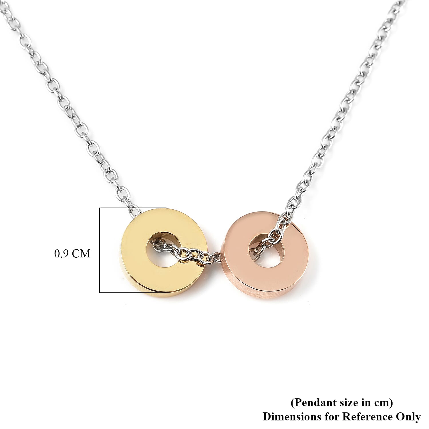 Necklace (Size - 20) in Rose Gold Tone