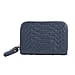 Closeout Deal Genuine Leather Snake Skin Pattern Wallet - Black